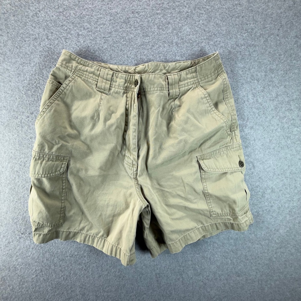 Women’s Khaki Cargo Shorts